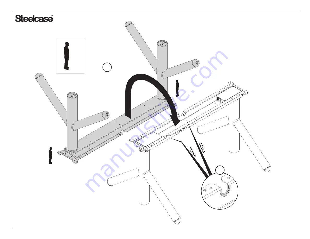 Steelcase Cable Manager Скачать руководство пользователя страница 12