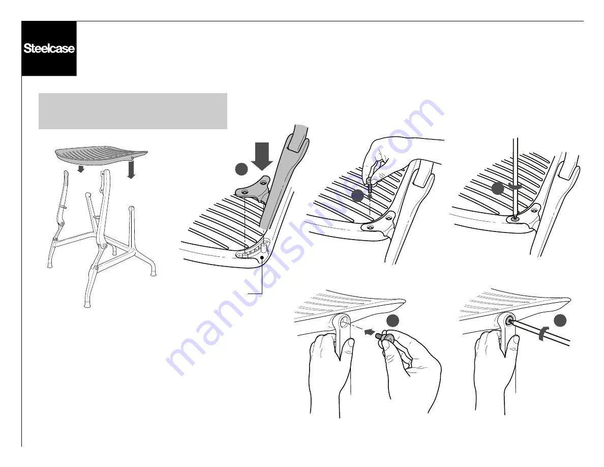 Steelcase Cachet 487 Скачать руководство пользователя страница 22