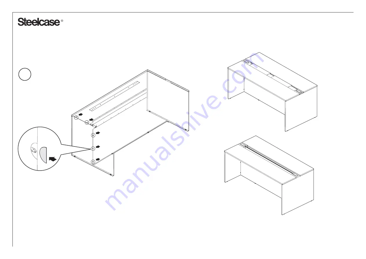 Steelcase Campfire Big Table Assembly Instructions Manual Download Page 12