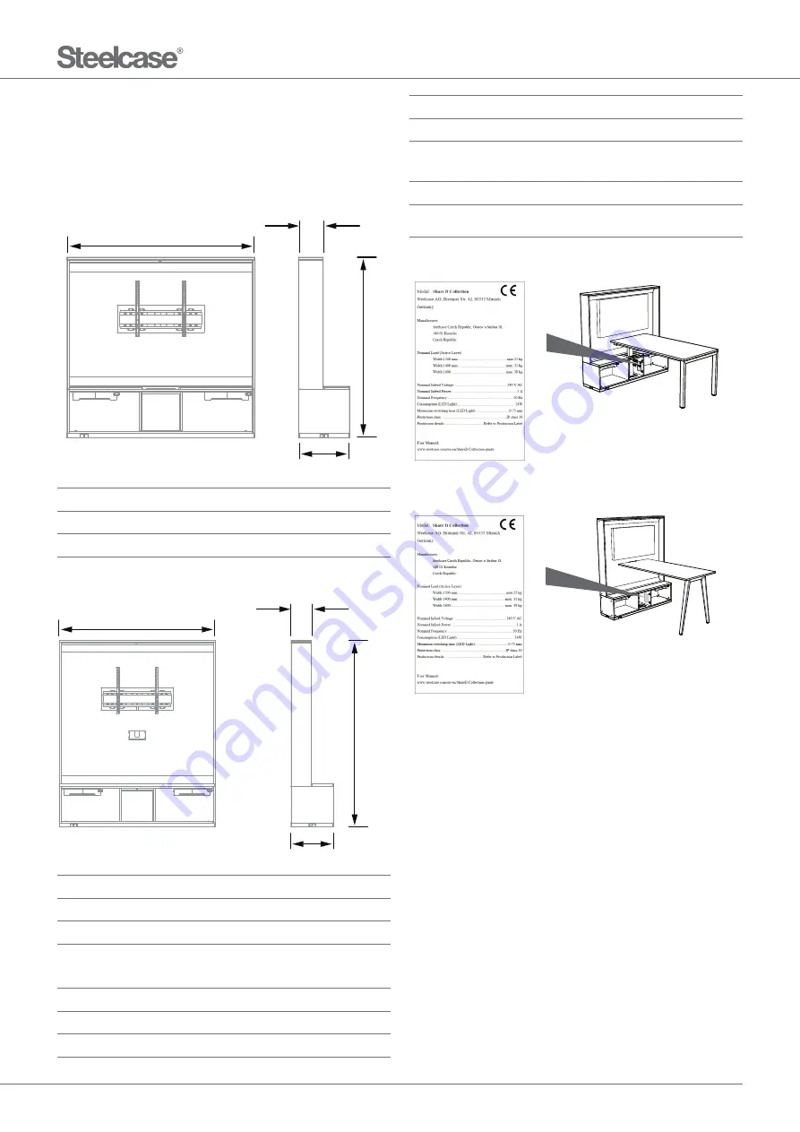 Steelcase Collaborative Operating Instructions Manual Download Page 37