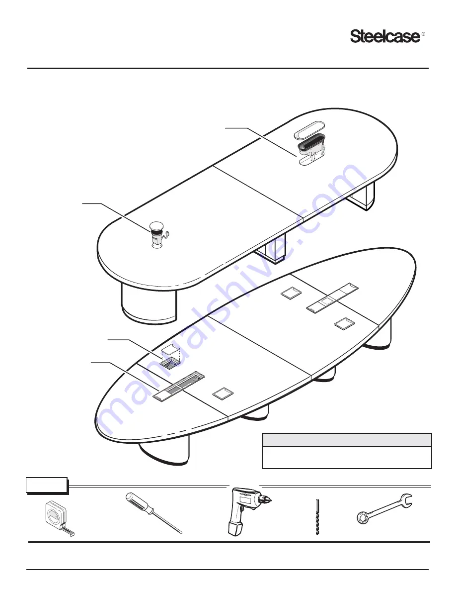 Steelcase Convene Assembly Manual Download Page 1