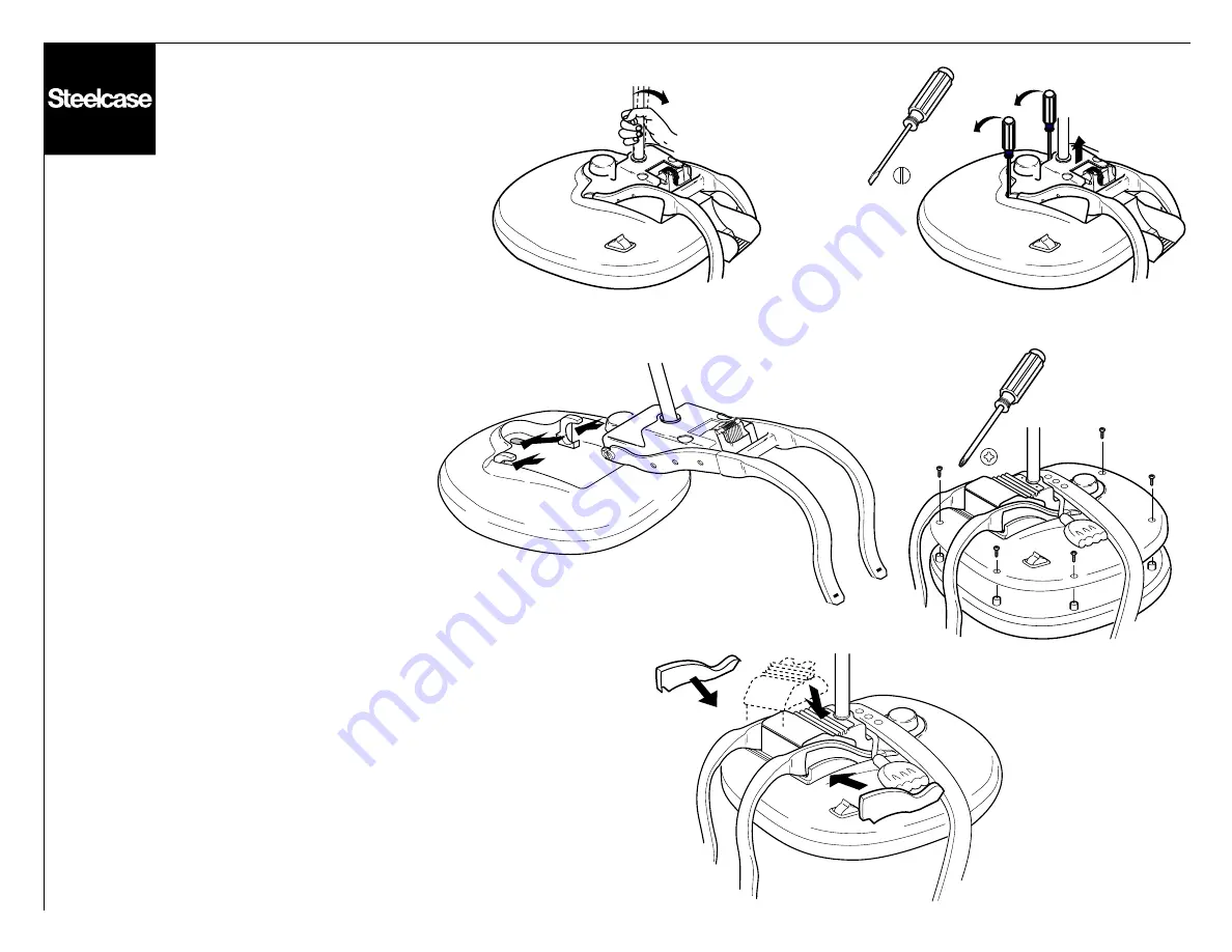 Steelcase Criterion 453 Series Replacement Manual Download Page 11