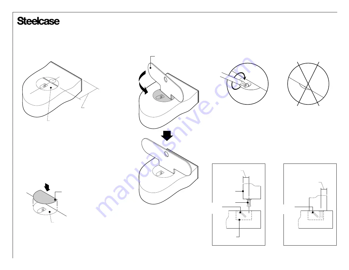 Steelcase Currency Bookcase Quick Start Manual Download Page 2