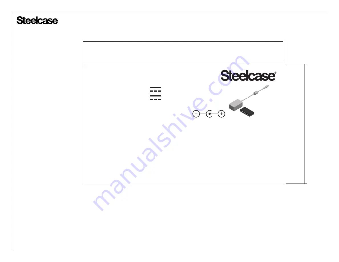 Steelcase DSUSB Manual Download Page 1