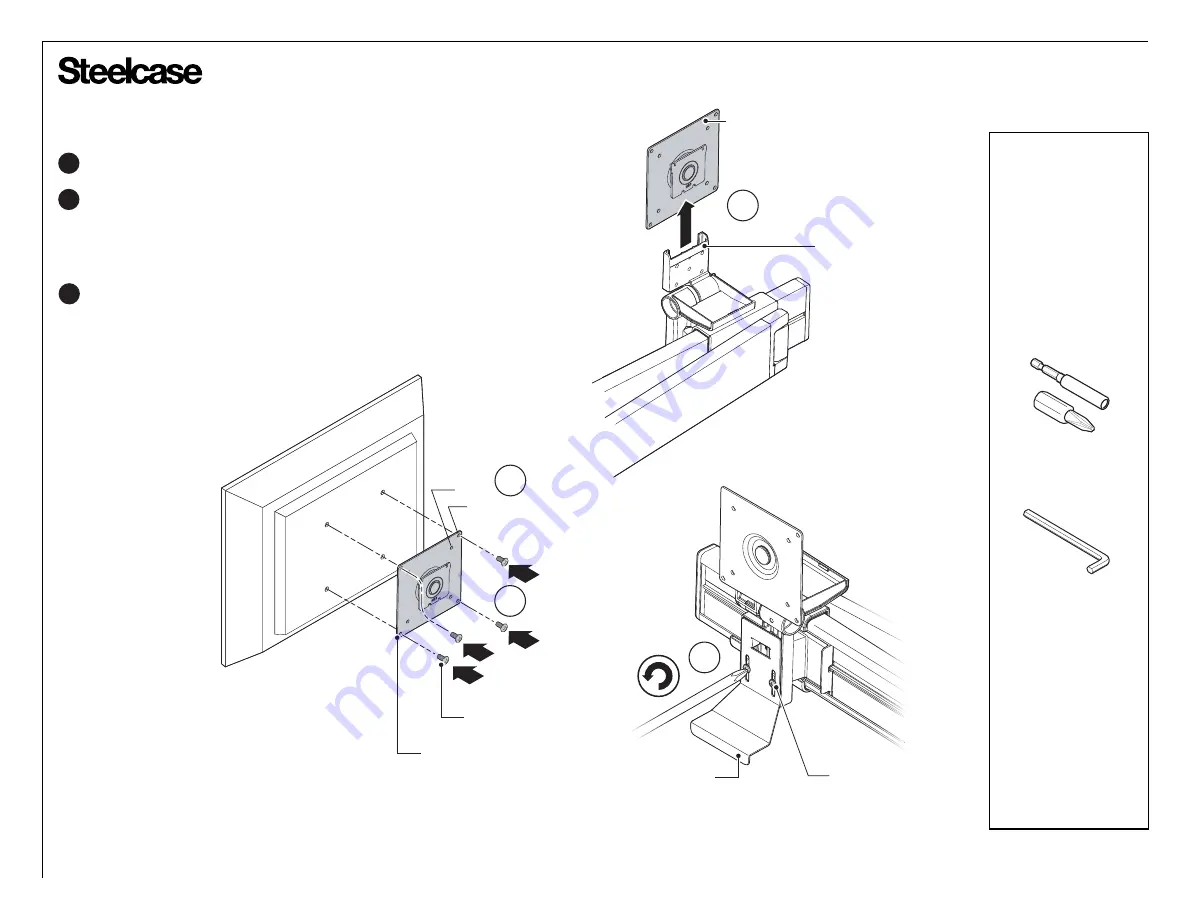 Steelcase Eyesite Скачать руководство пользователя страница 1