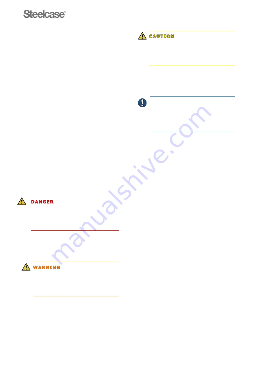 Steelcase FlipTop Twin User Manual Download Page 4