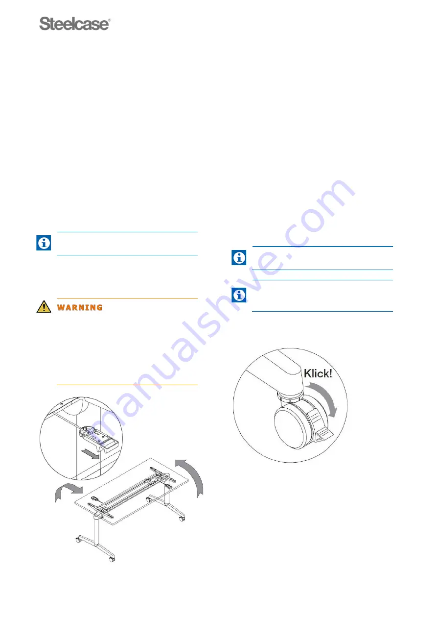 Steelcase FlipTop Twin User Manual Download Page 10