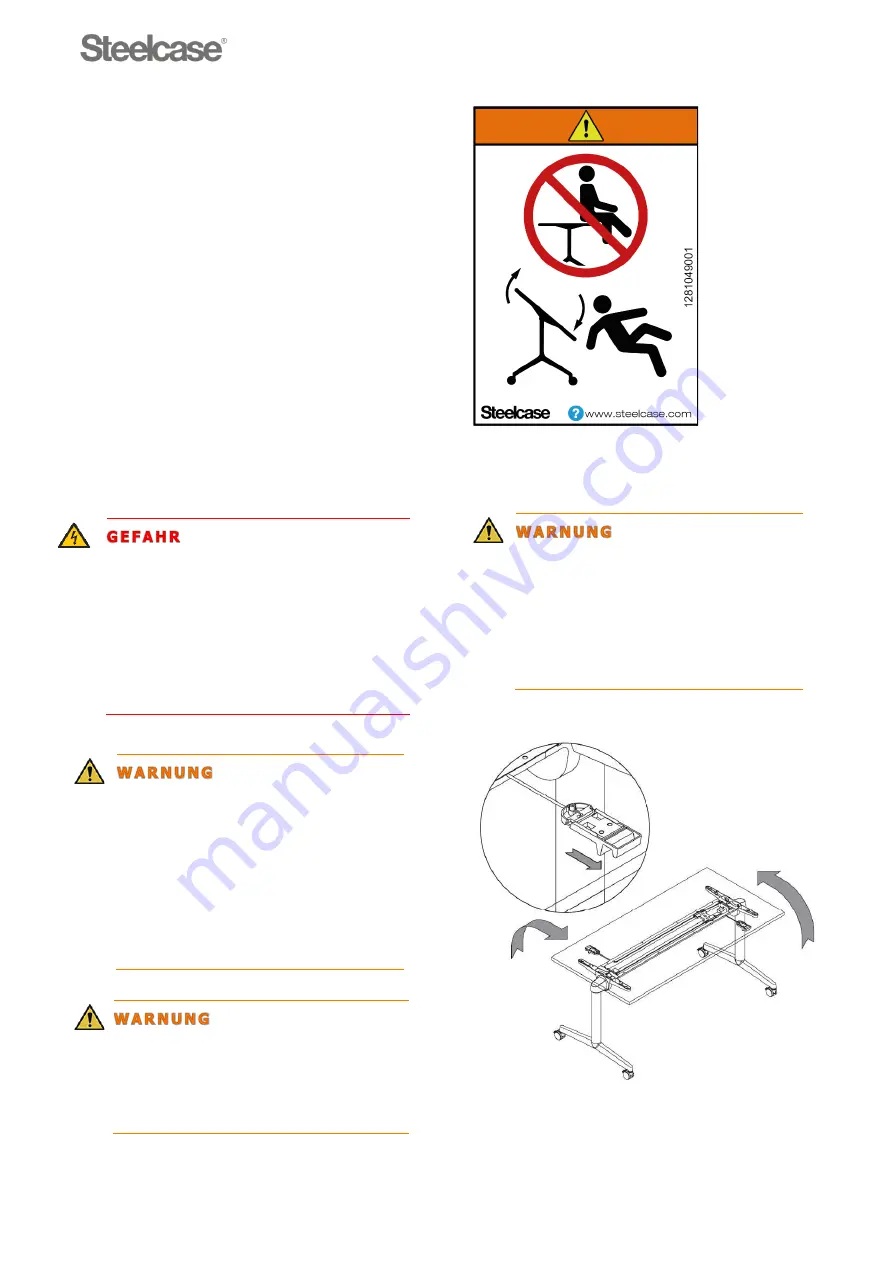 Steelcase FlipTop Twin Скачать руководство пользователя страница 23