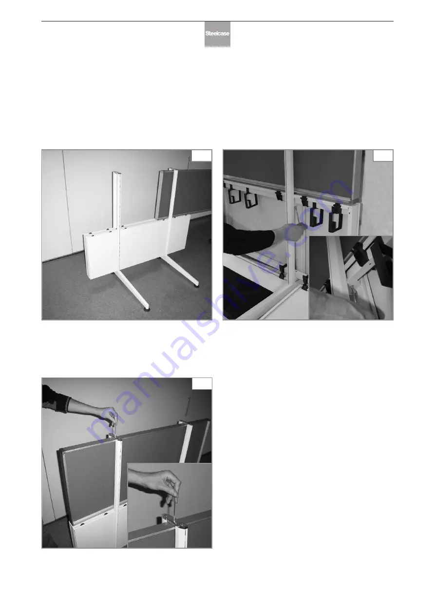 Steelcase FreeWall2 Assembly Instruction Manual Download Page 5