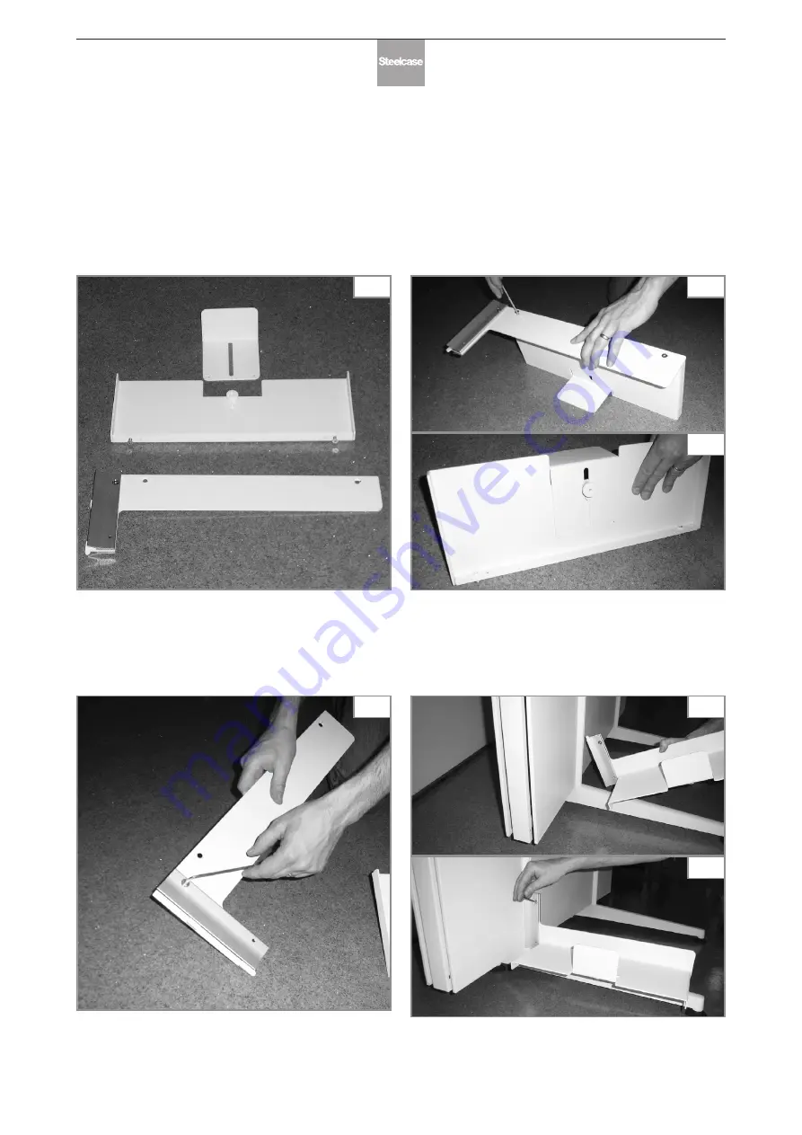 Steelcase FreeWall2 Assembly Instruction Manual Download Page 12