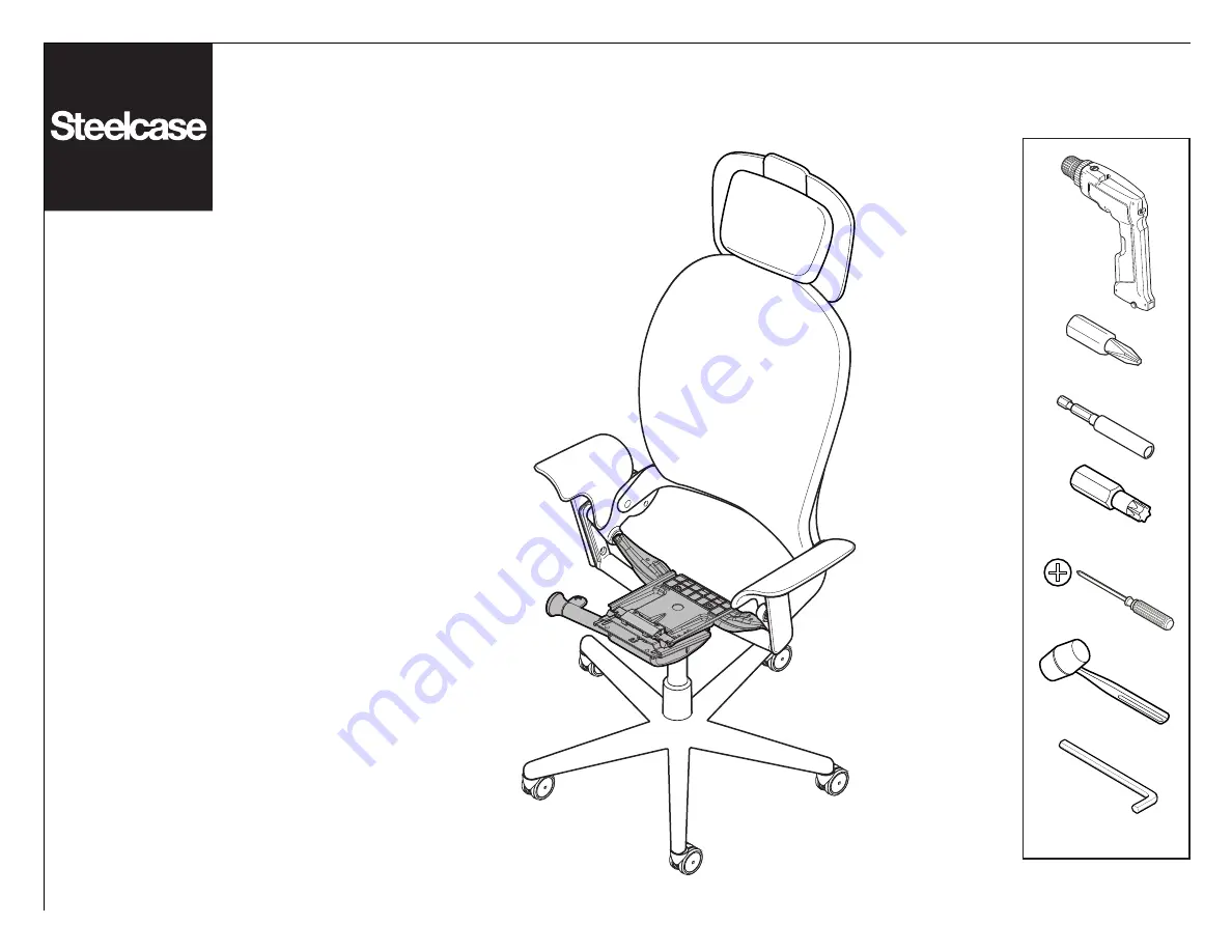 Steelcase Leap 464 Customer Service Download Page 1