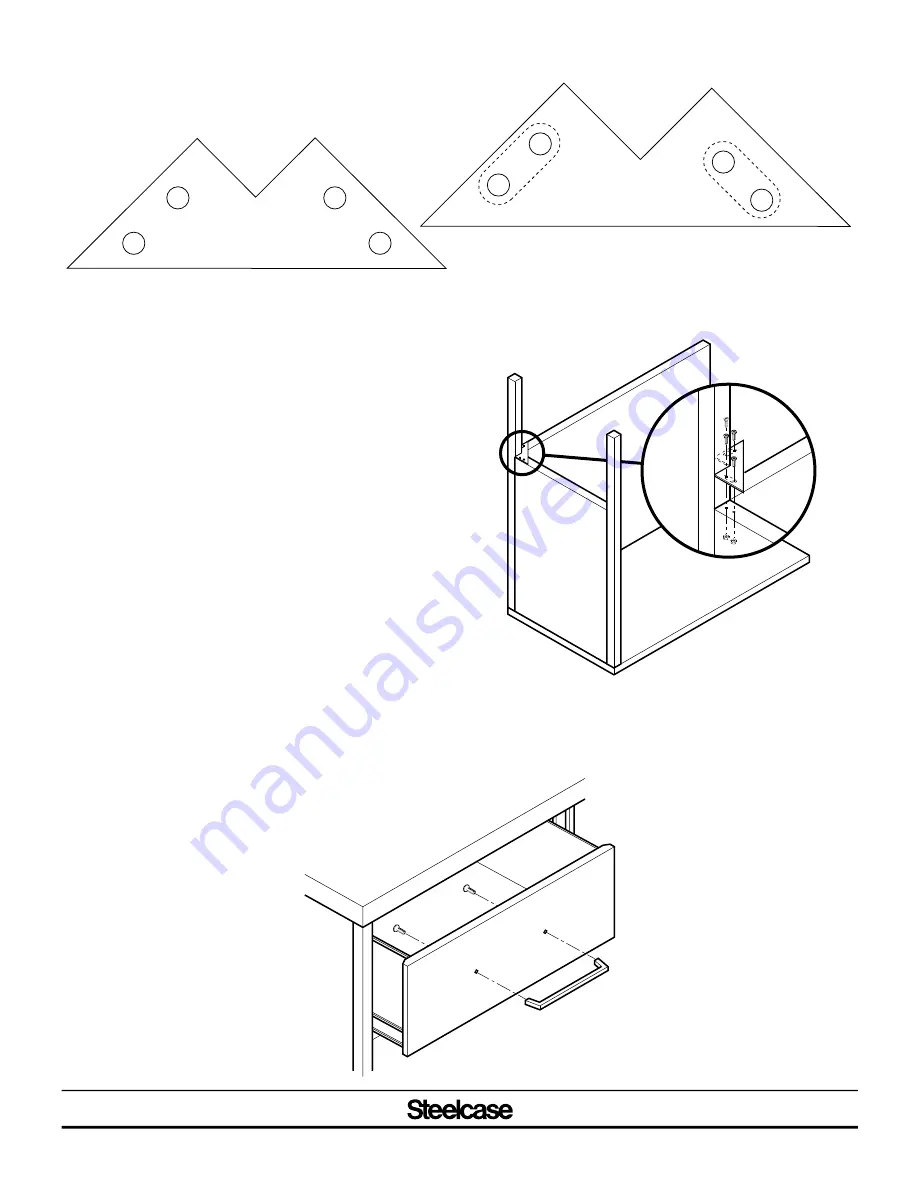 Steelcase Machine and Typewriter unit 41-ATT Скачать руководство пользователя страница 3