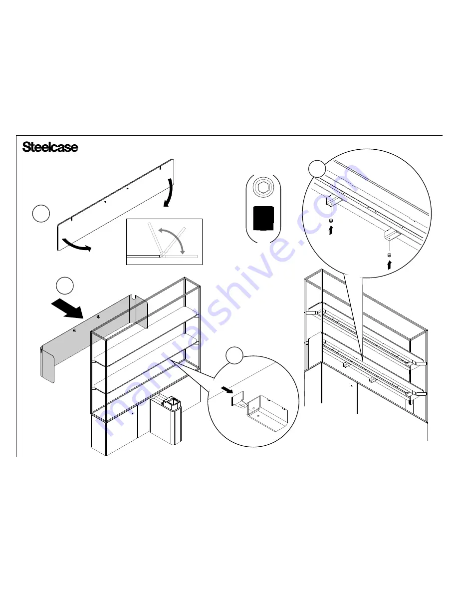 Steelcase Mackinac Assembly Instructions Manual Download Page 64