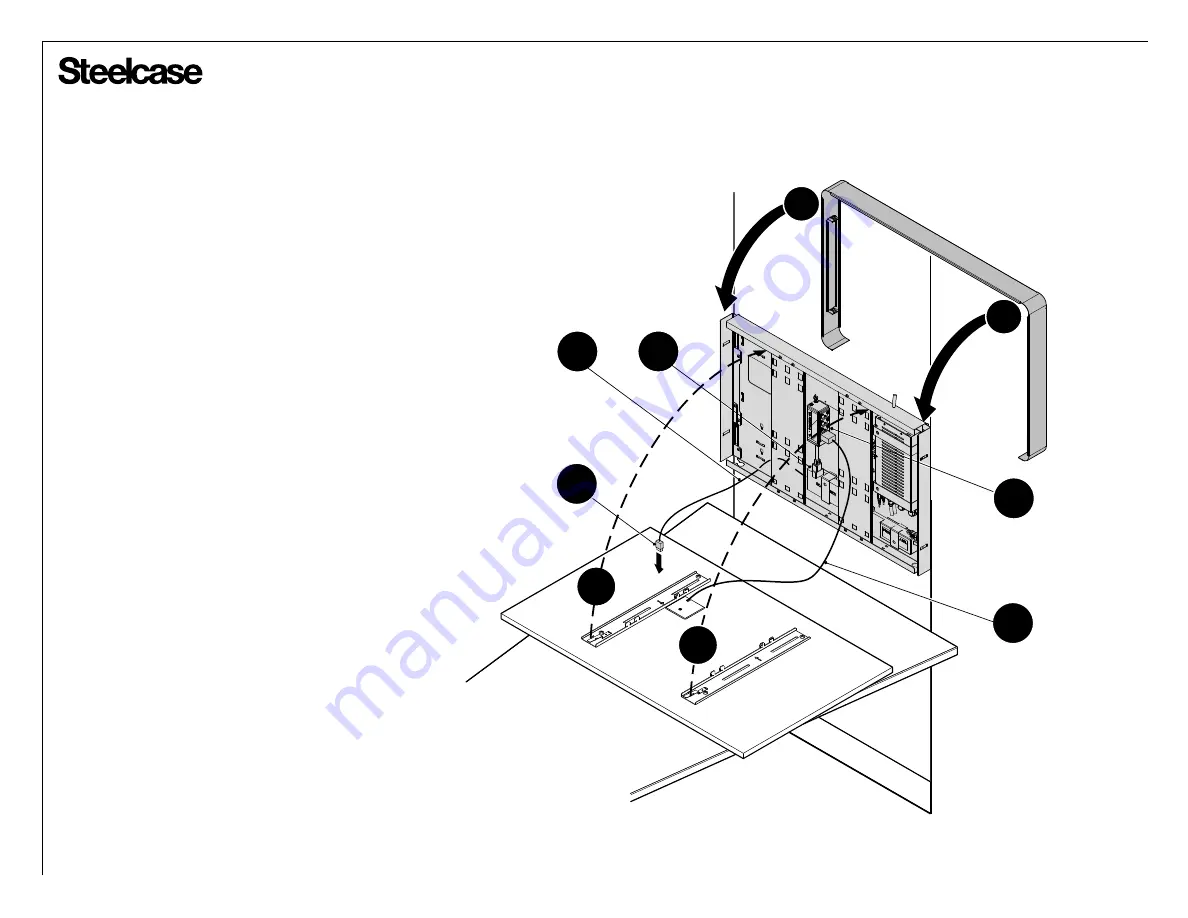 Steelcase media:scape mobile Assembly Instructions Manual Download Page 15