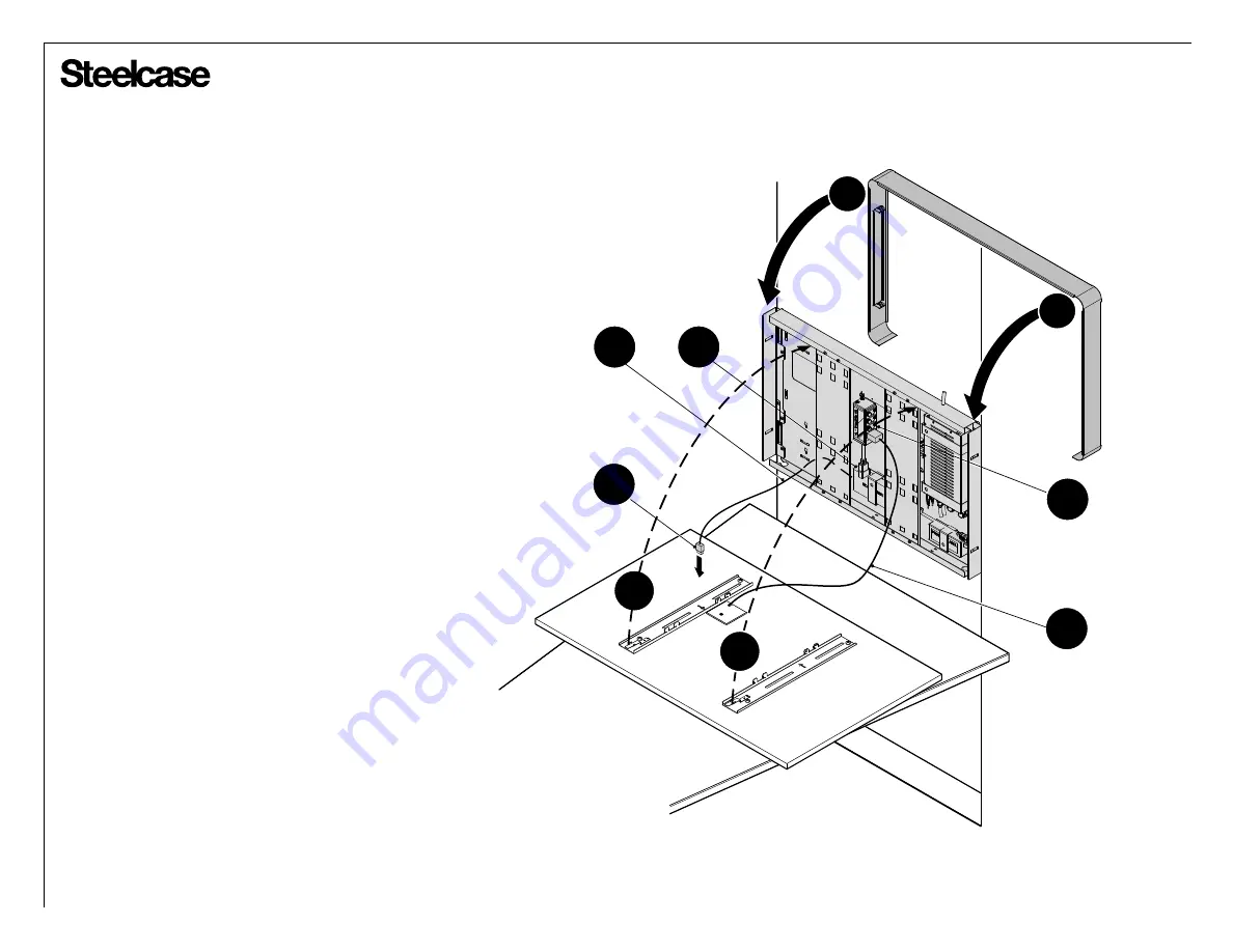 Steelcase media:scape mobile Assembly Instructions Manual Download Page 45