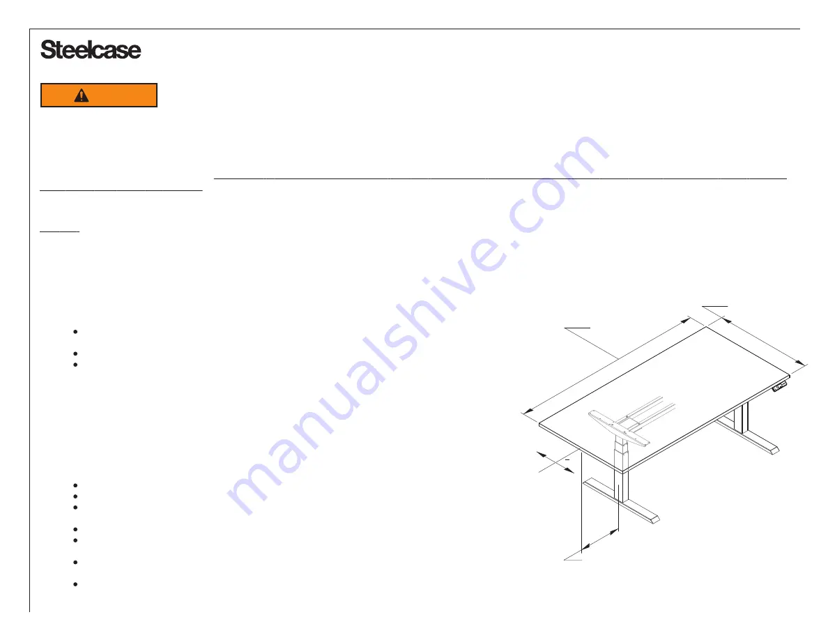 Steelcase Migration Bench SE Скачать руководство пользователя страница 15