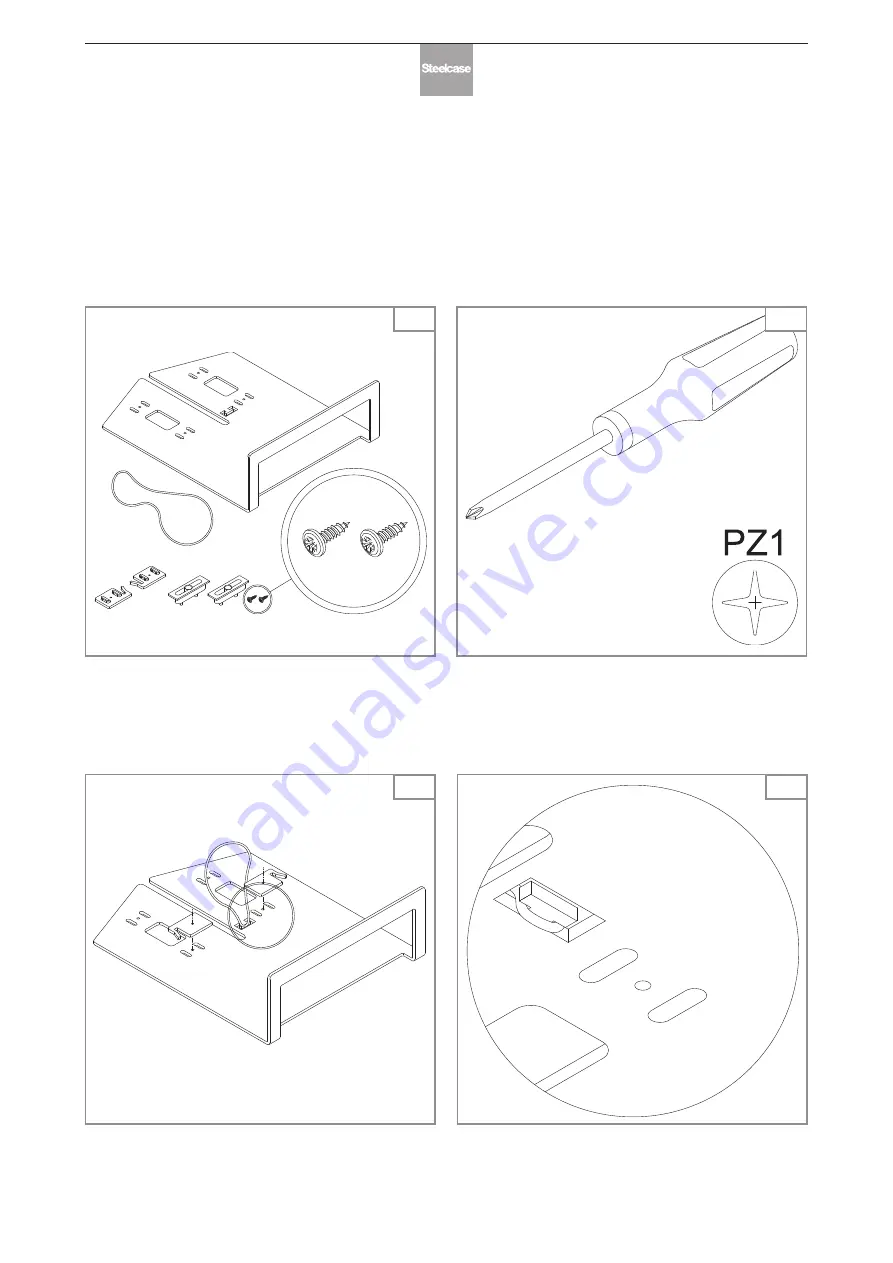 Steelcase Moby2 Assembly Instruction Manual Download Page 6