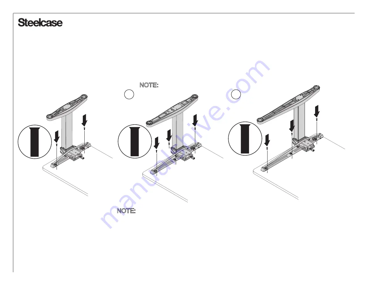 Steelcase Ology Rectangular Desk Скачать руководство пользователя страница 25