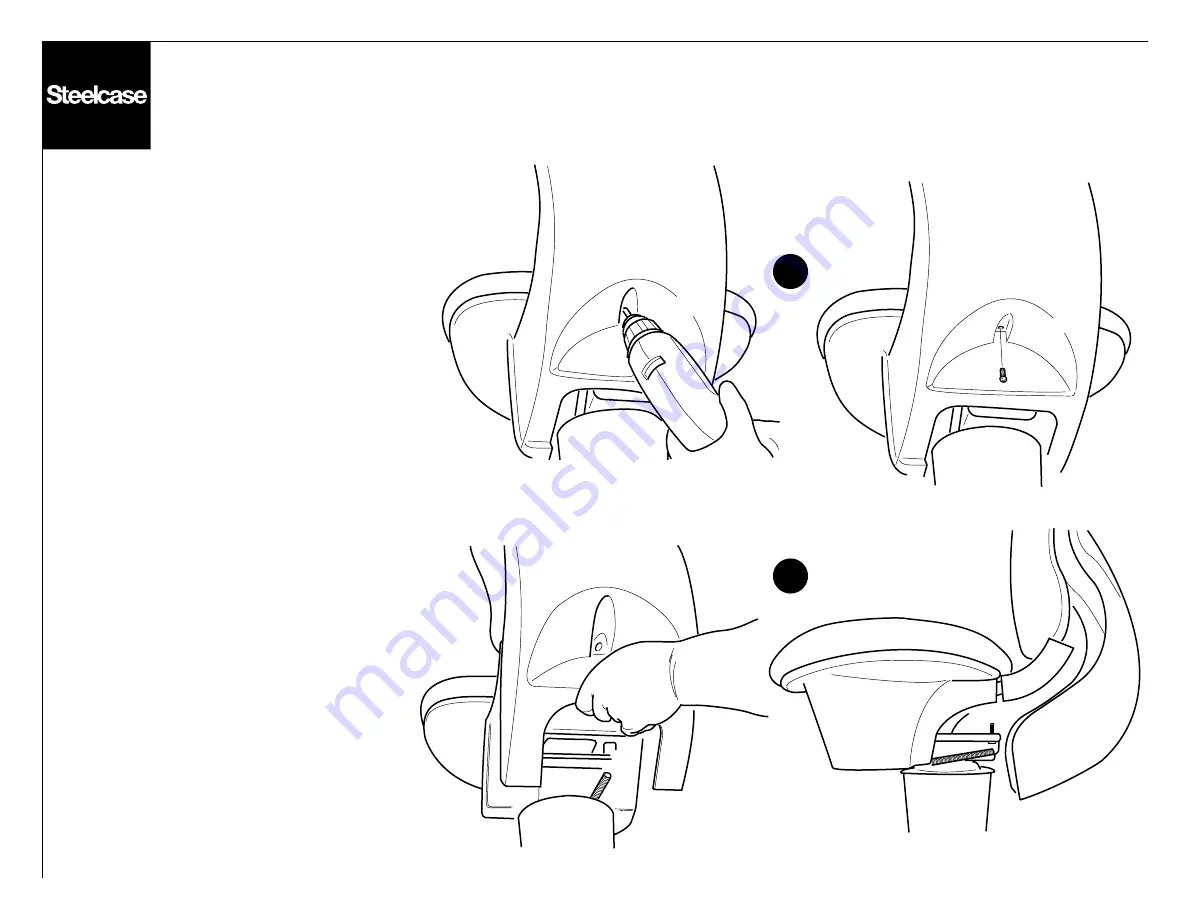 Steelcase Pachinko Two Chair Скачать руководство пользователя страница 4