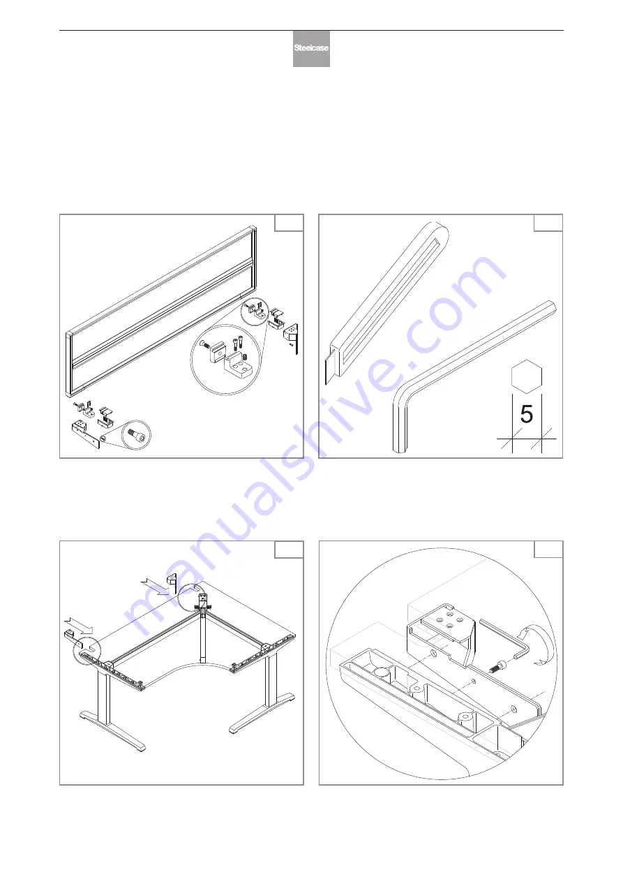 Steelcase Partito Wall Скачать руководство пользователя страница 16