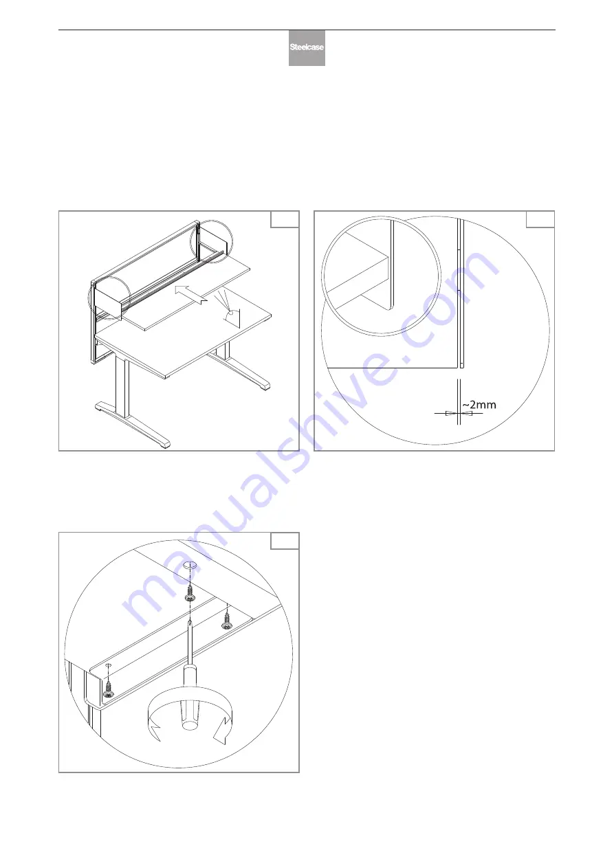 Steelcase Partito Wall Assembly Instruction Manual Download Page 53