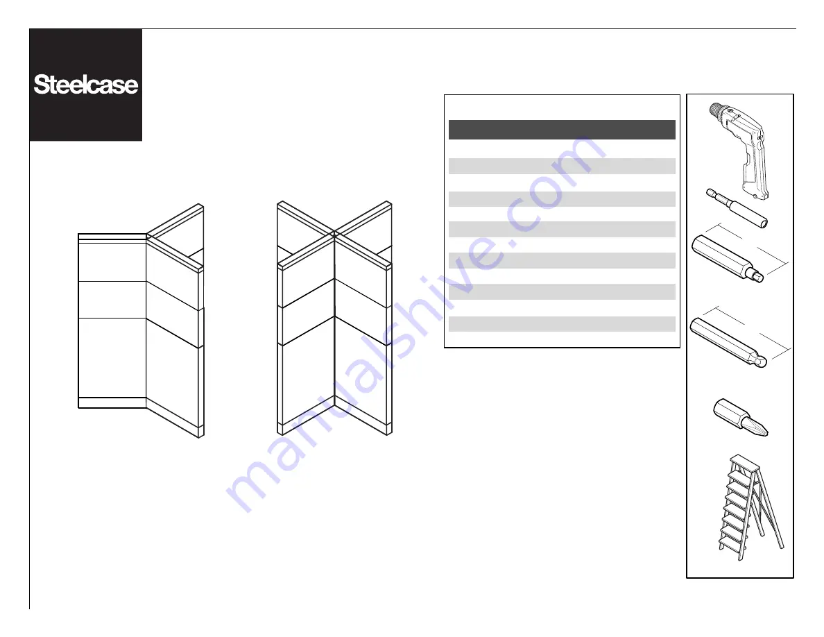 Steelcase Pathways Manual Download Page 1