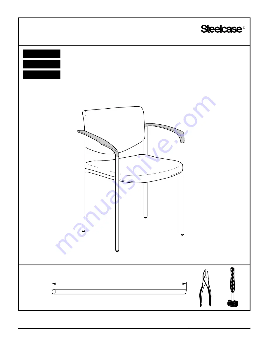 Steelcase Player 475 Assembly Directions Download Page 1