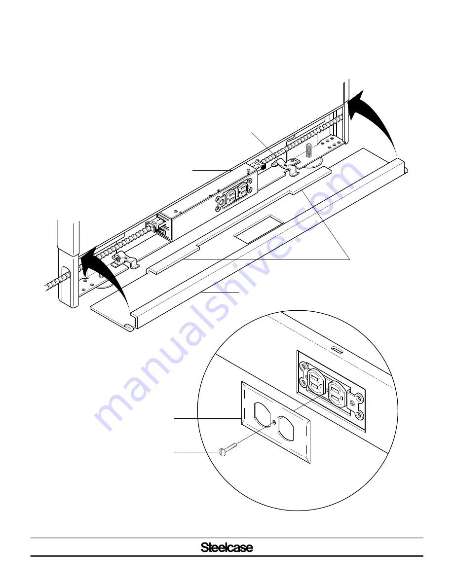 Steelcase Power Panel Supply System Скачать руководство пользователя страница 10