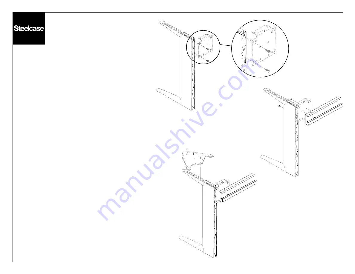 Steelcase Secant Assembly Instructions Manual Download Page 10