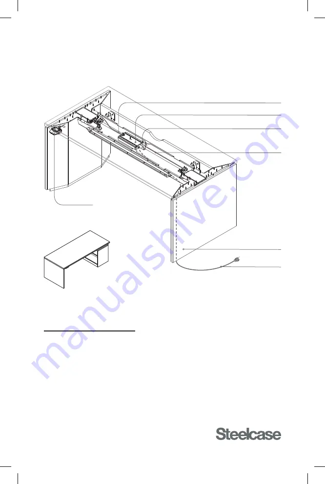 Steelcase Slim Leg Troubleshooting Manual Download Page 1