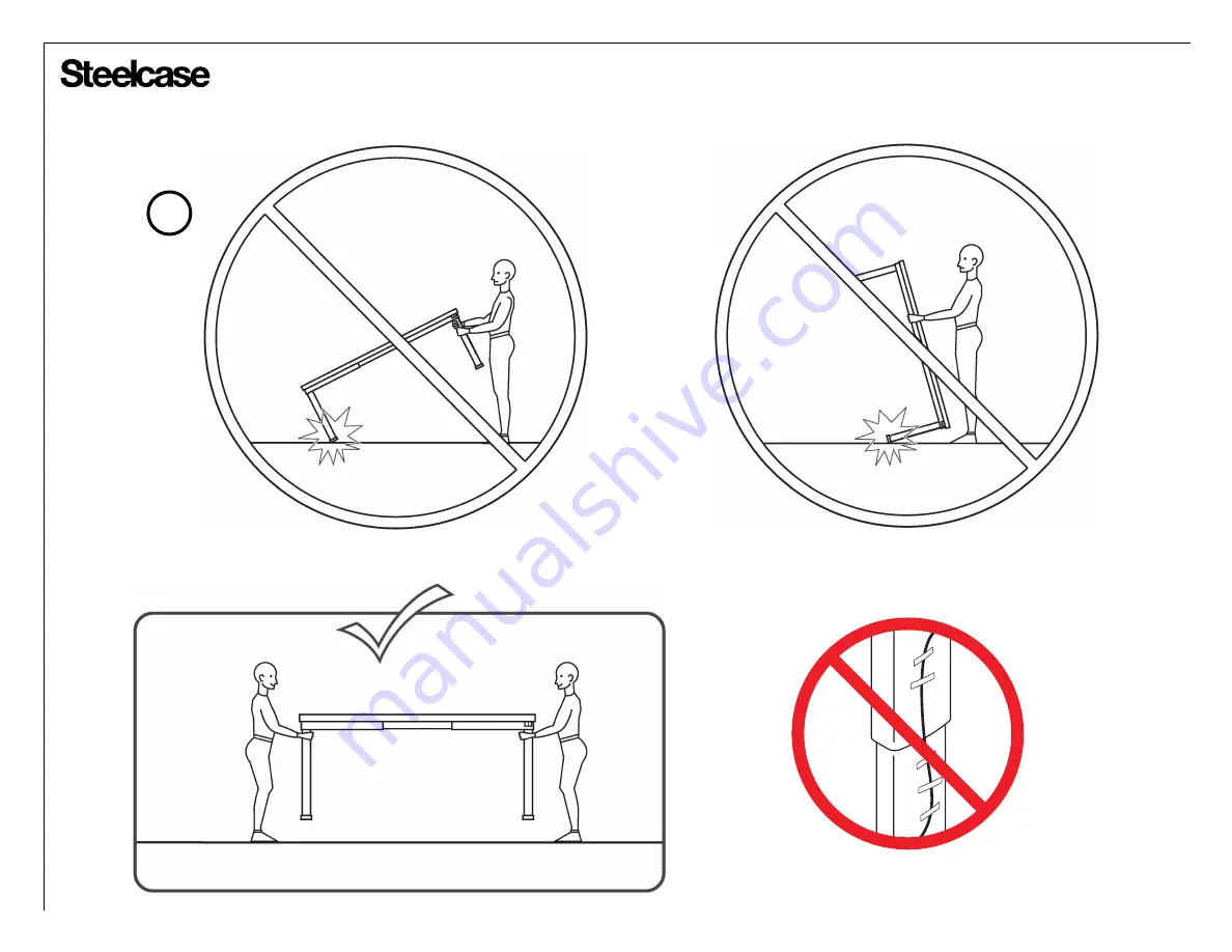 Steelcase Solo Sit-to-Stand Desk Скачать руководство пользователя страница 23