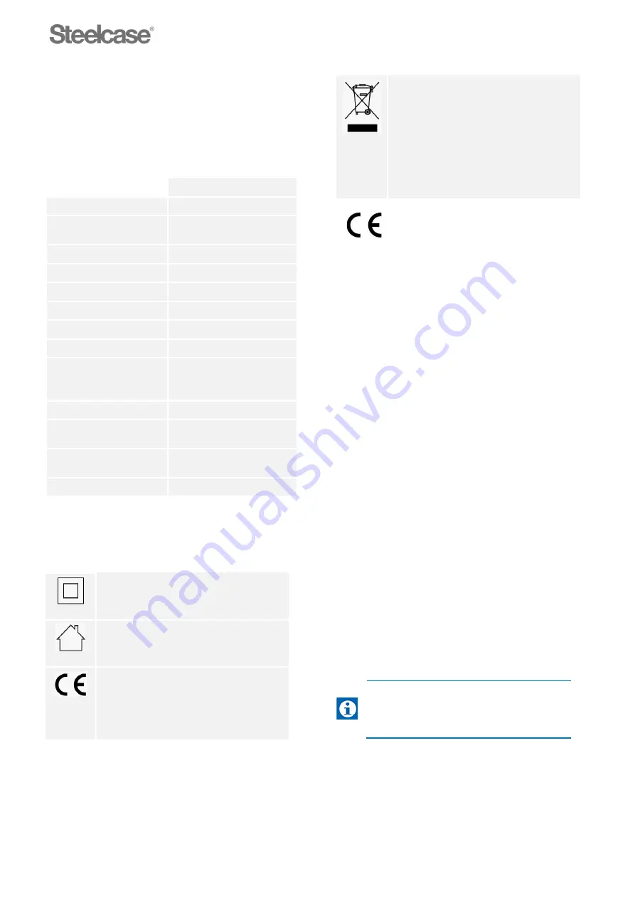 Steelcase Solo Sit-to-Stand User Manual Download Page 5