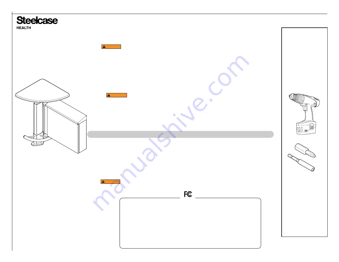 Steelcase Sync Manual Download Page 1