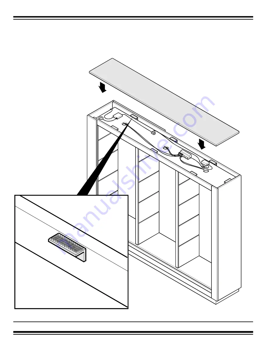 Steelcase Tableau-Freestanding Bookcase LH Скачать руководство пользователя страница 4