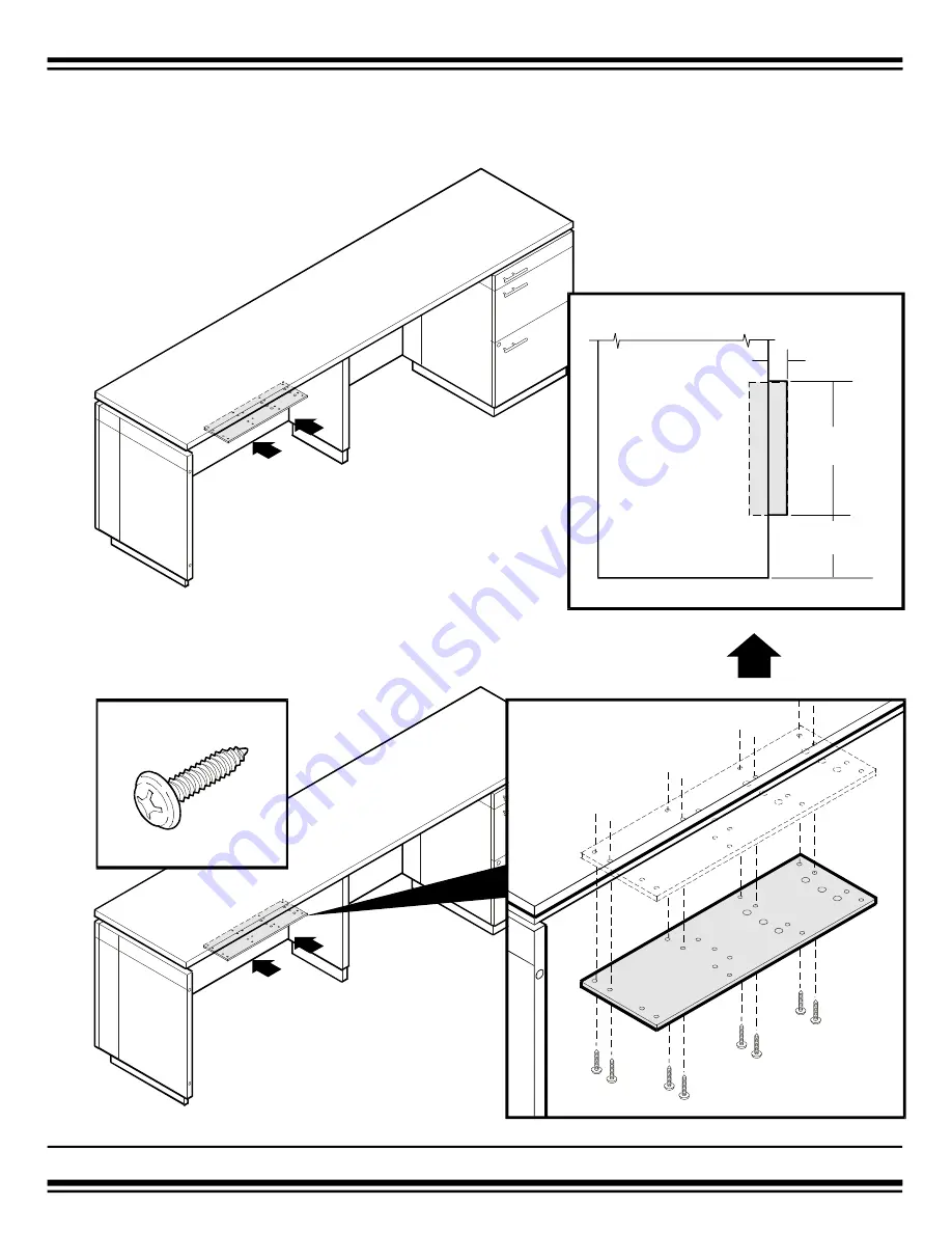 Steelcase Tableau-Run-offs Assembly Directions Download Page 6