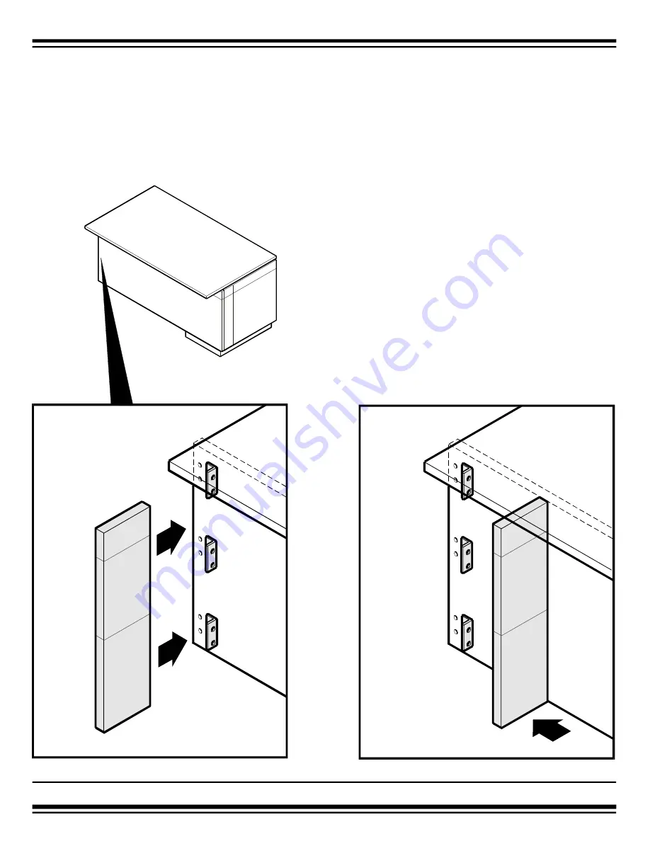 Steelcase Tableau-Run-offs Assembly Directions Download Page 8