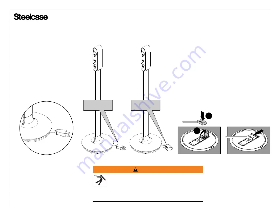 Steelcase Thread Quick Manual Download Page 1