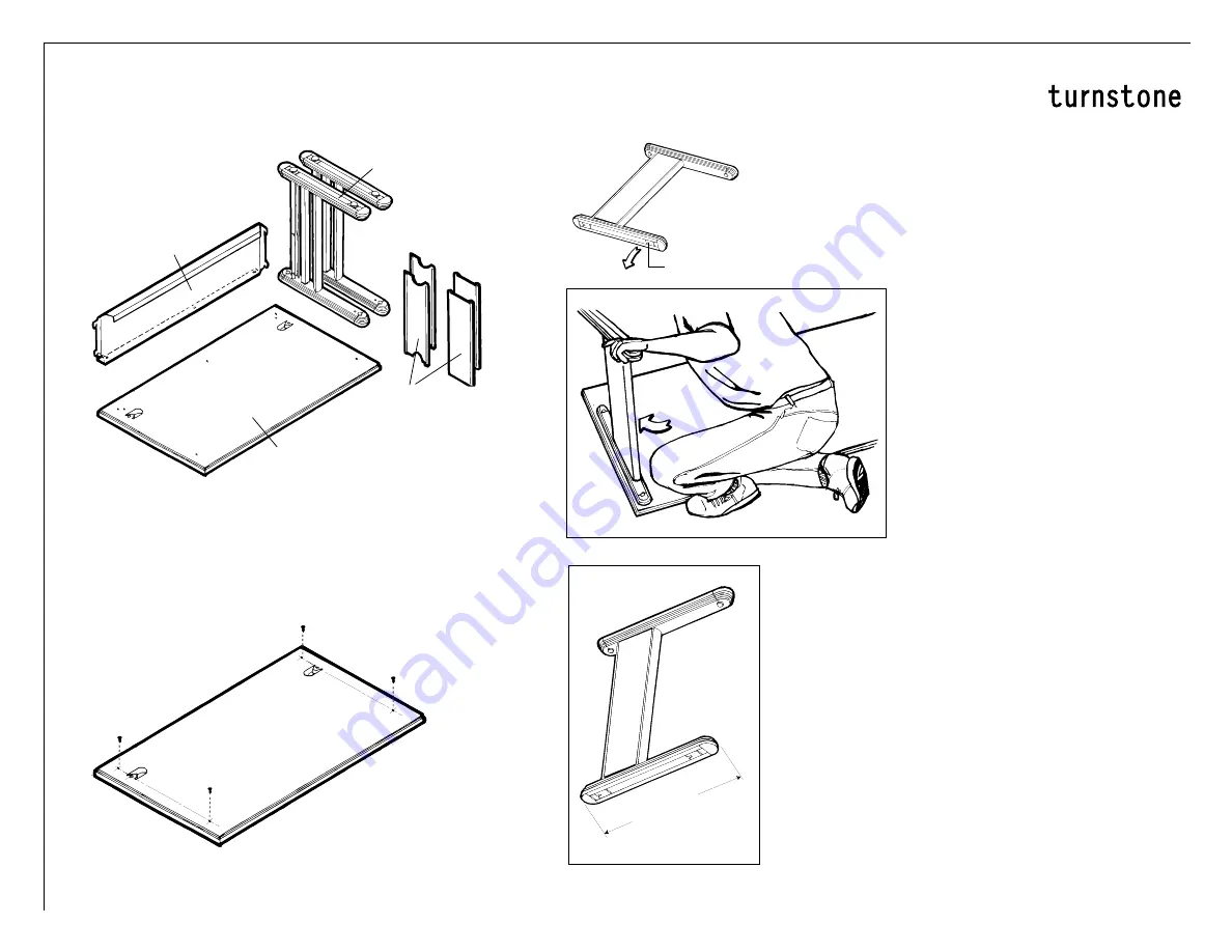 Steelcase Turnstone Elan TS52071 Скачать руководство пользователя страница 2