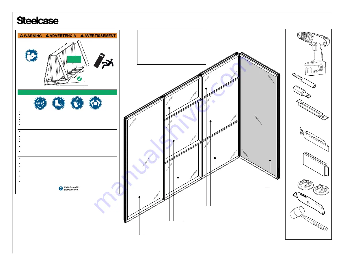 Steelcase V.I.A. V2 Quick Start Manual Download Page 1