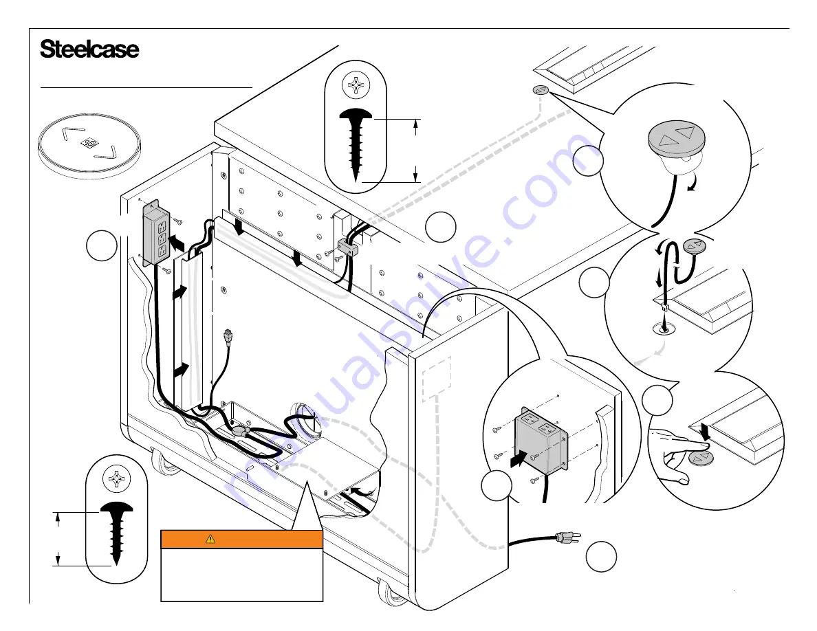 Steelcase Verb Active Media Table Скачать руководство пользователя страница 11