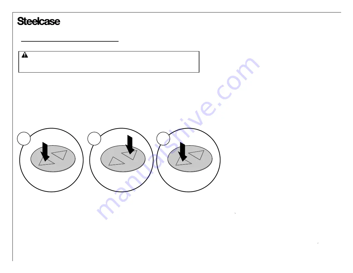 Steelcase Verb Active Media Table Скачать руководство пользователя страница 15