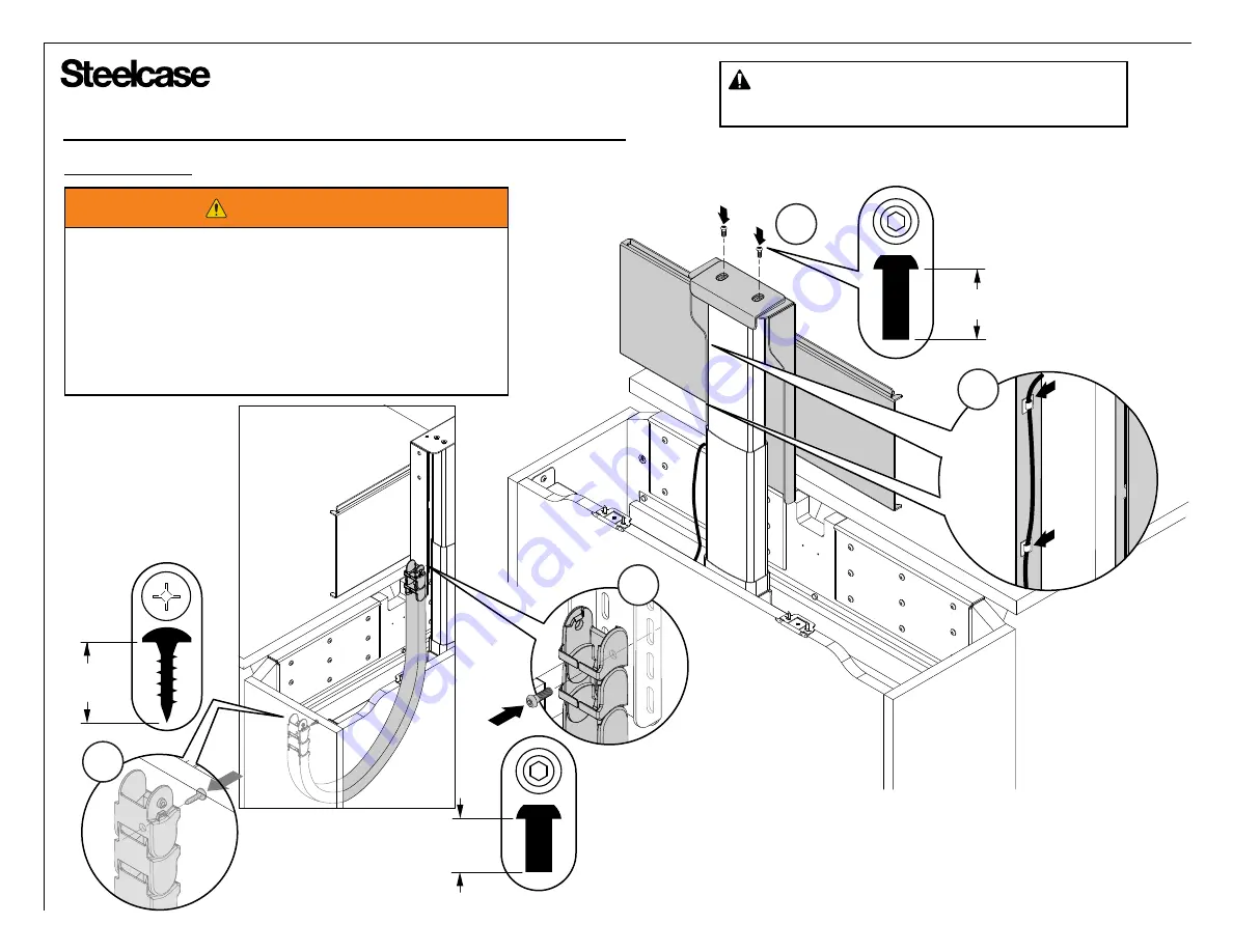 Steelcase Verb Active Media Table Скачать руководство пользователя страница 22