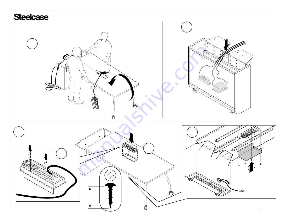 Steelcase Verb Active Media Table Скачать руководство пользователя страница 36