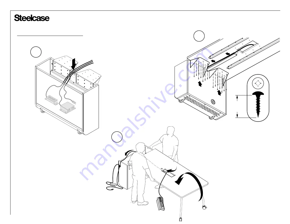 Steelcase Verb Active Media Table Скачать руководство пользователя страница 61