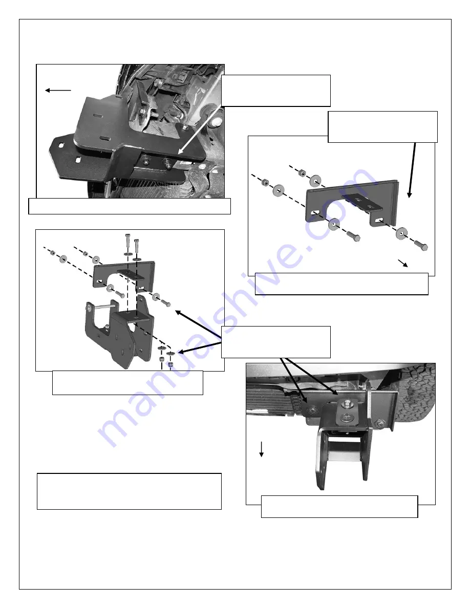 Steelcraft Elevation Bull Nose Front Bumper Скачать руководство пользователя страница 5