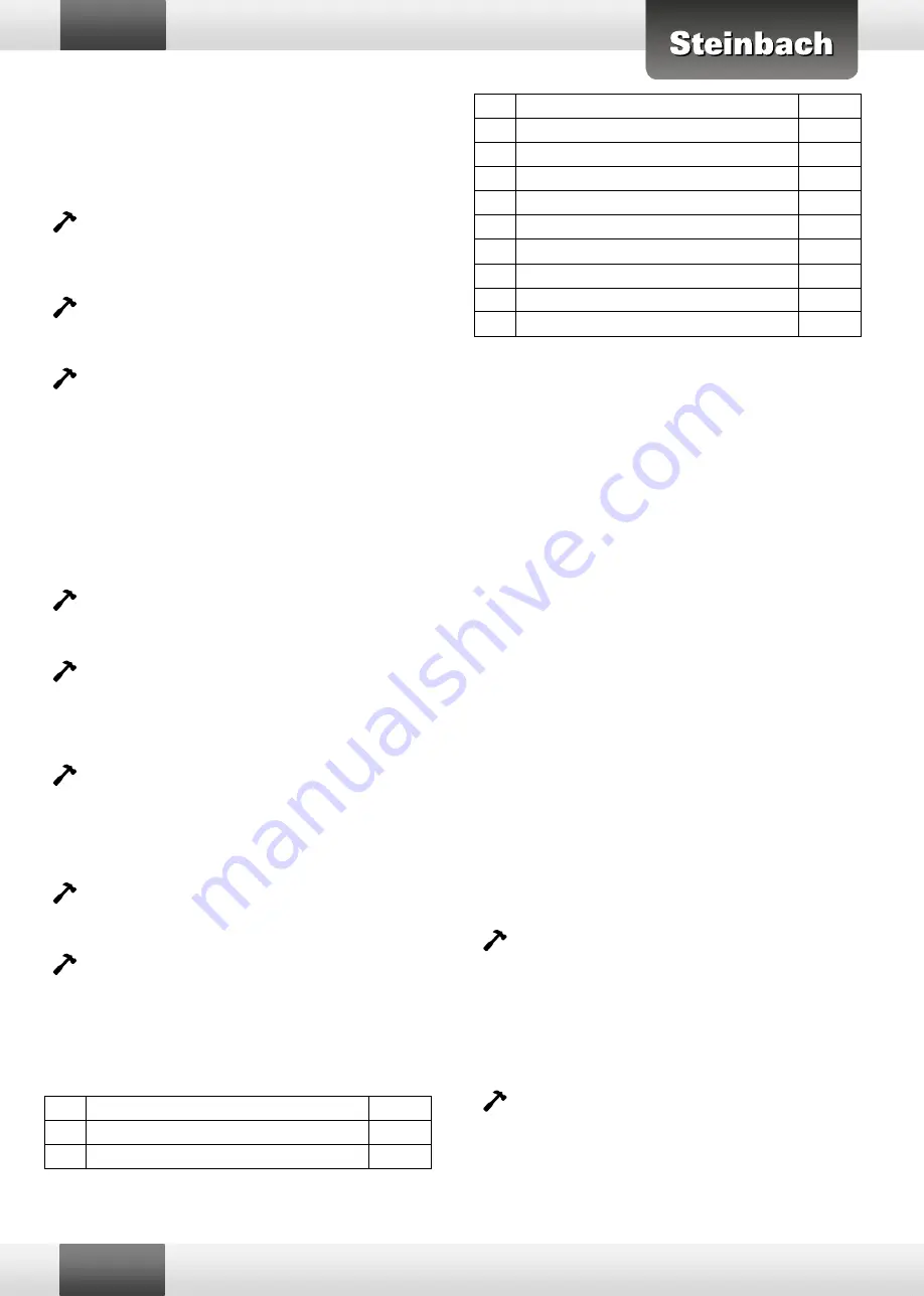 Steinbach 012140 Instruction Manual Download Page 20