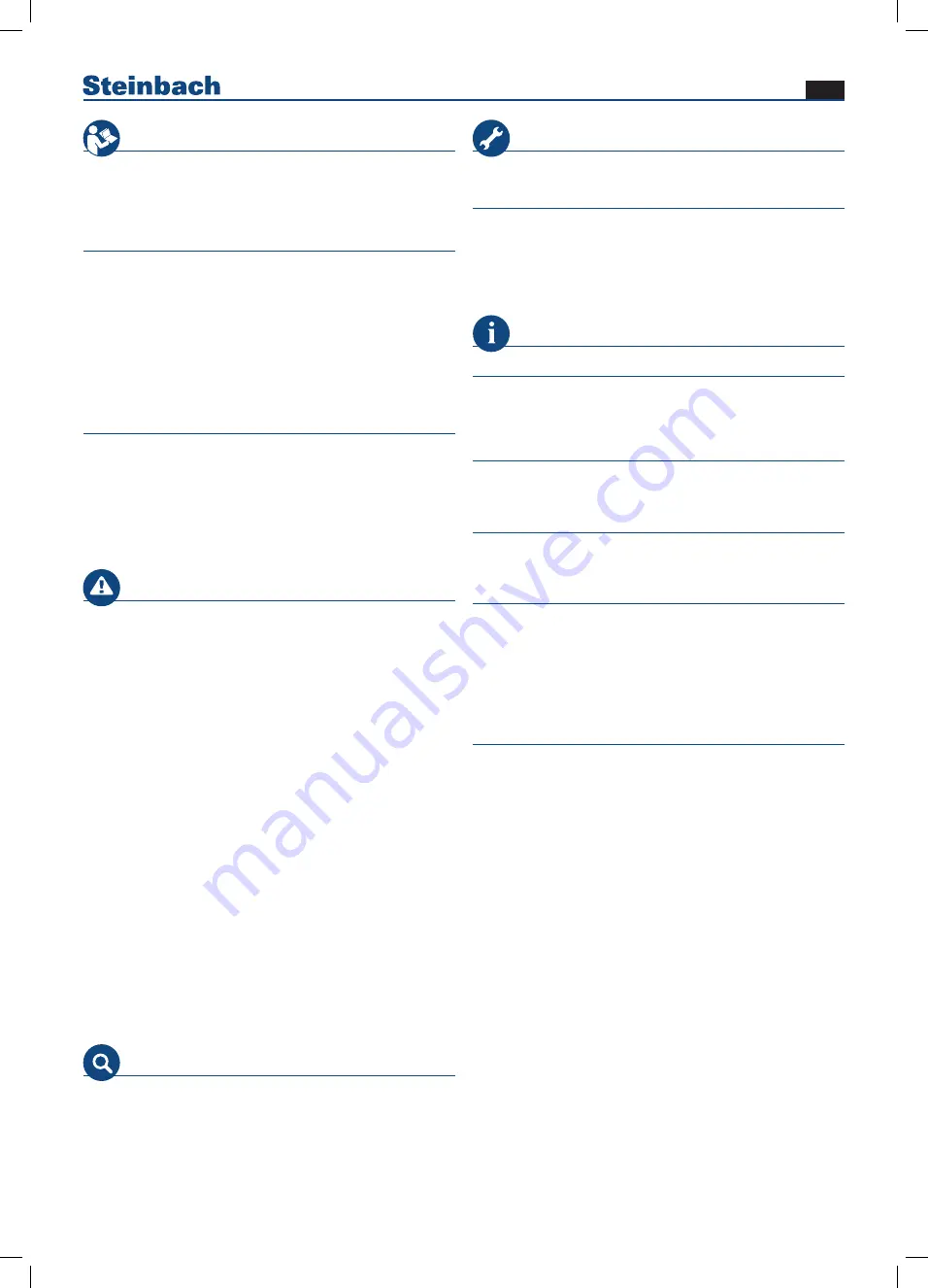 Steinbach Plastic double step for whirlpools Instruction Manual Download Page 7