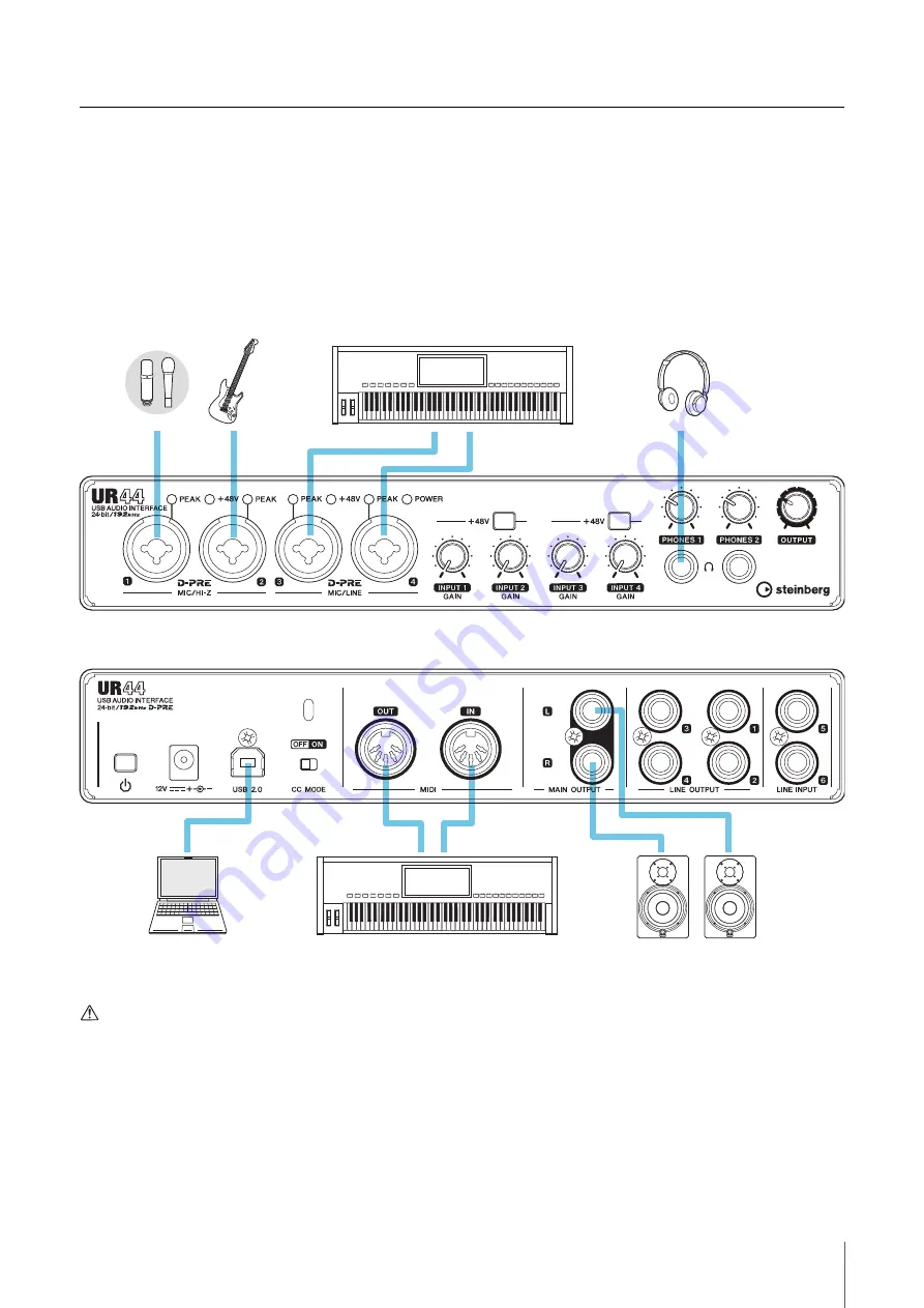 Steinberg UR44 Operation Manual Download Page 24