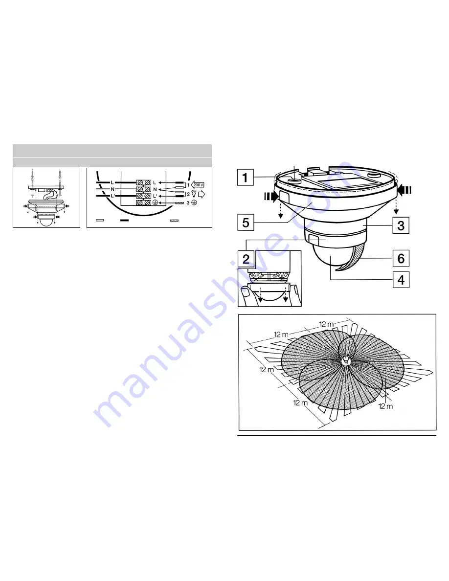 STEINEL IS 360 D TRIO Installation Instructions Manual Download Page 2