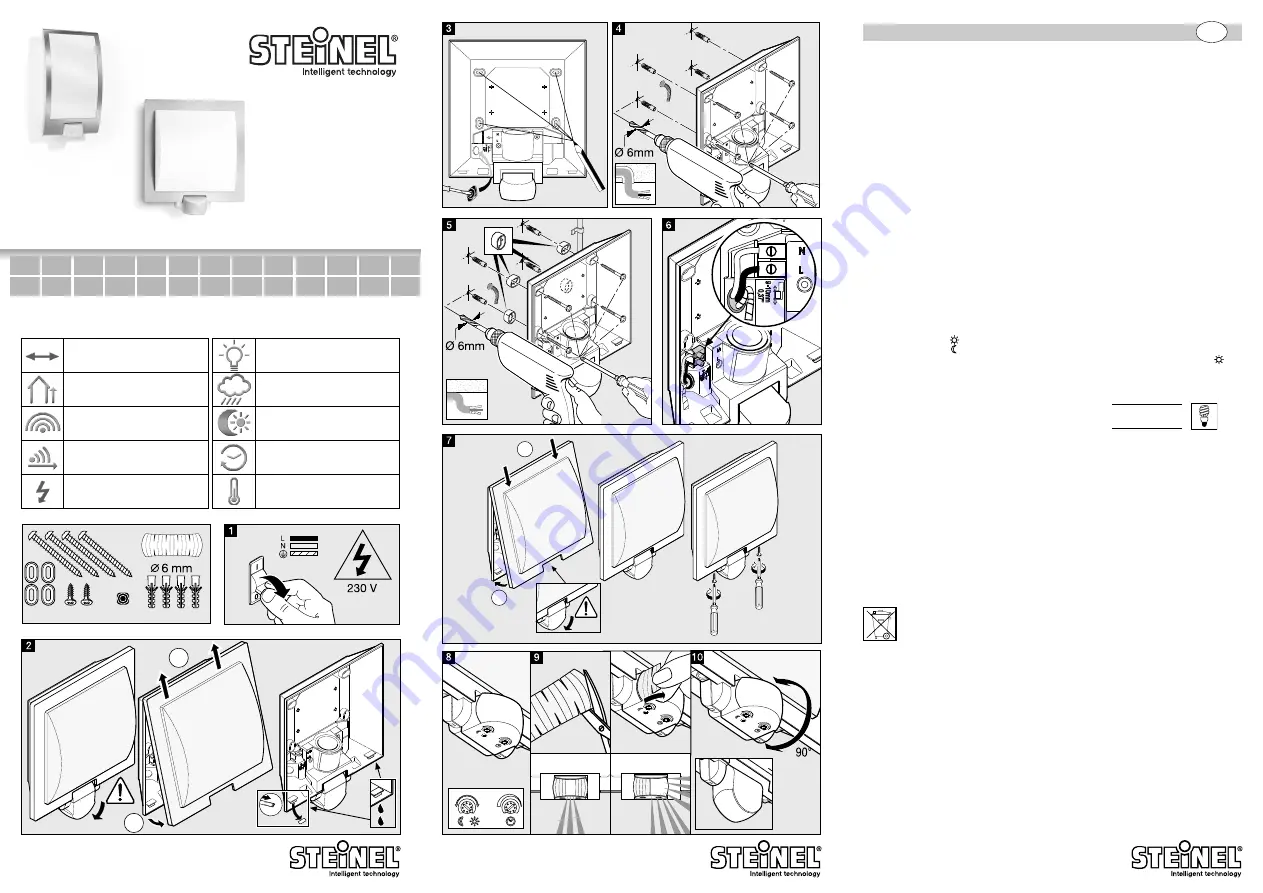 STEINEL L20S Quick Start Manual Download Page 5